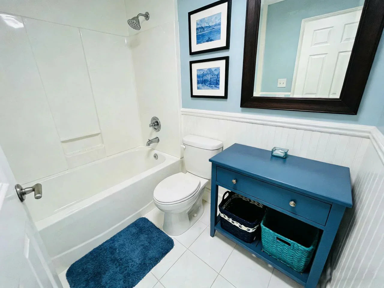 blue bathroom ideas