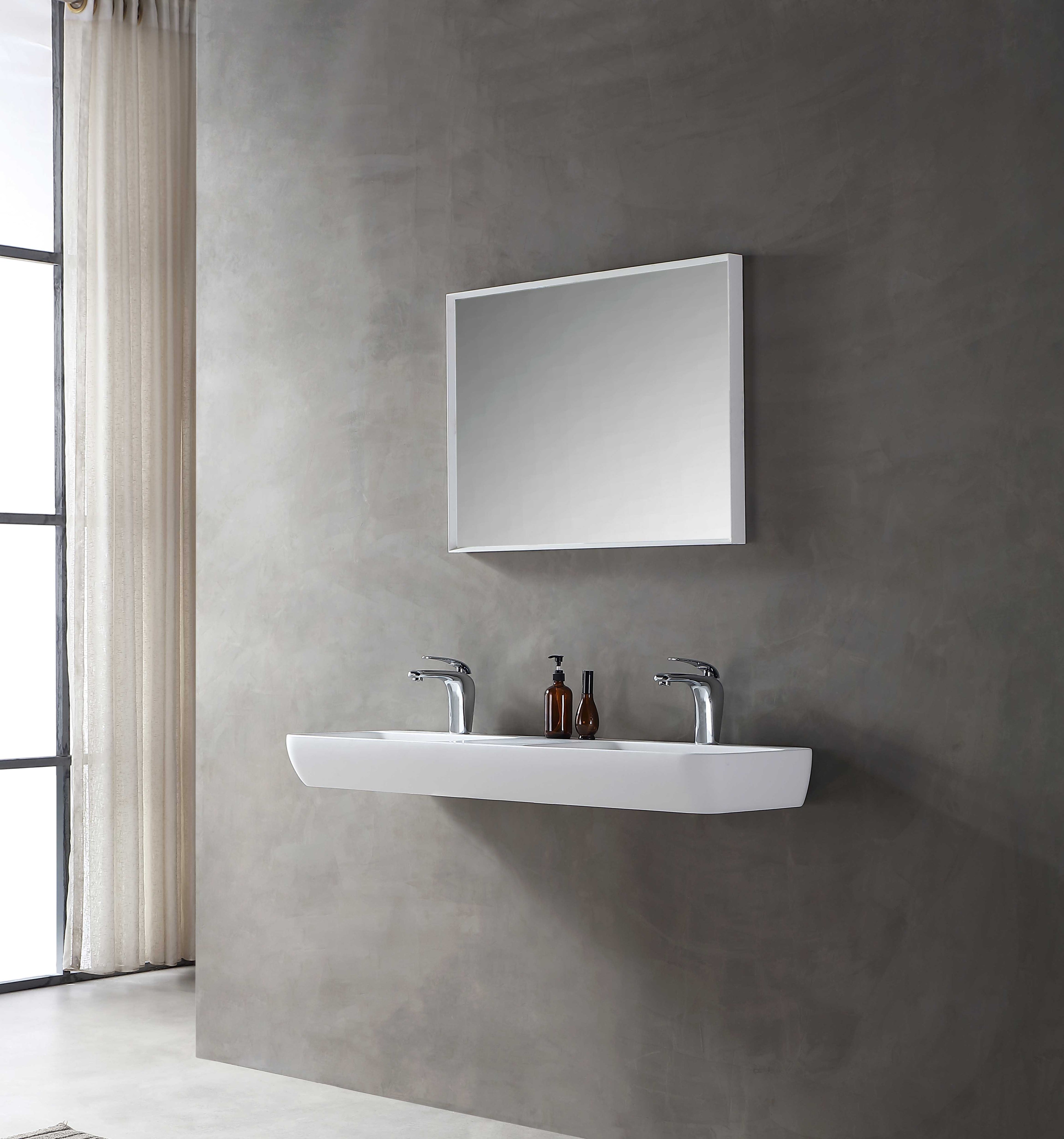 MonBlari TW-G203 Solid Surface Wall-Mounted Basin