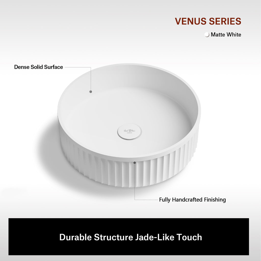 MonBlari TW-A8129 Waschbecken aus Solidsurface