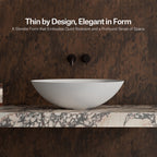 MonBlari XA-A72 Mineralwerkstoff-Waschbecken