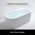 XA-060 Breite ovale Badewanne | MonBlari