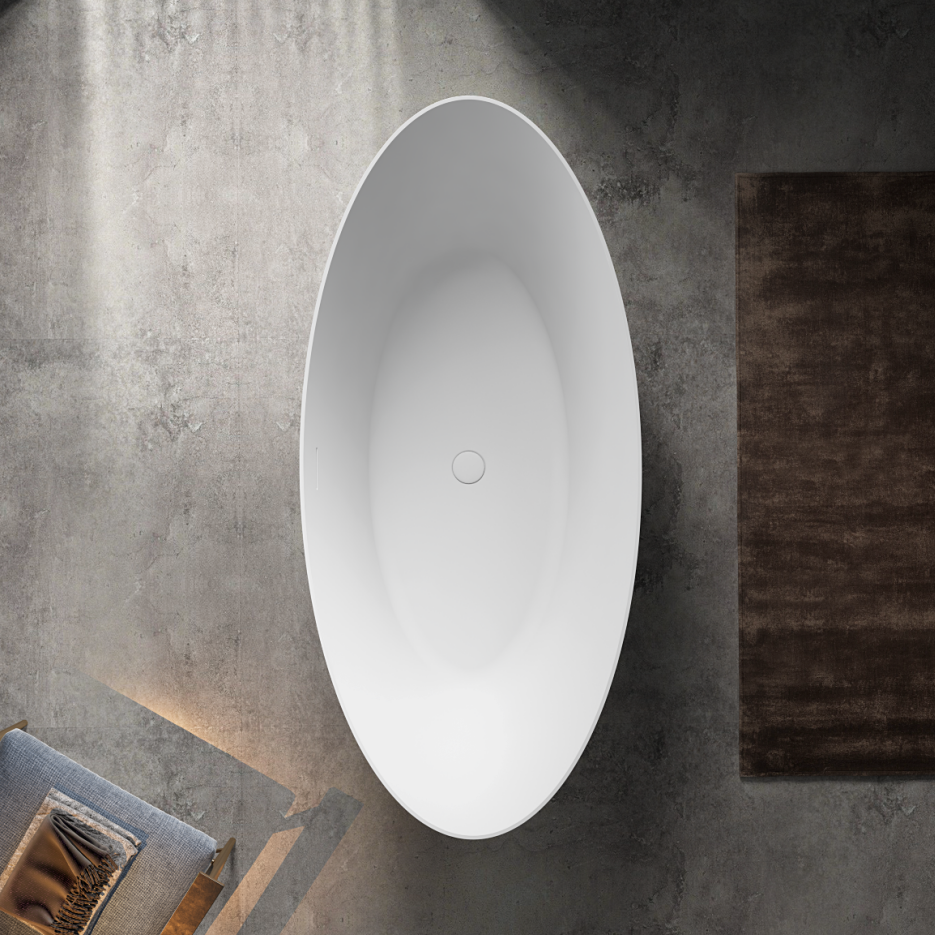 MonBlari TW-7626 Freestanding Bath-Top View