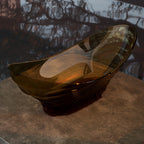 MonBlari GINKGO-88 Wavy Curved Freestanding Bathtub