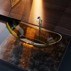 MonBlari GINKGO-88 Wavy Curved Freestanding Bathtub