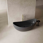 MonBlari MC-99908 Crescent Carbon Fiber Bath
