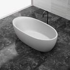 MR-88811 Oval Solid Surface Bath | MonBlari-RightTopView