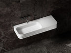 MonBlari MR-G8806-3 Solid Surface Wall-Mounted Basin