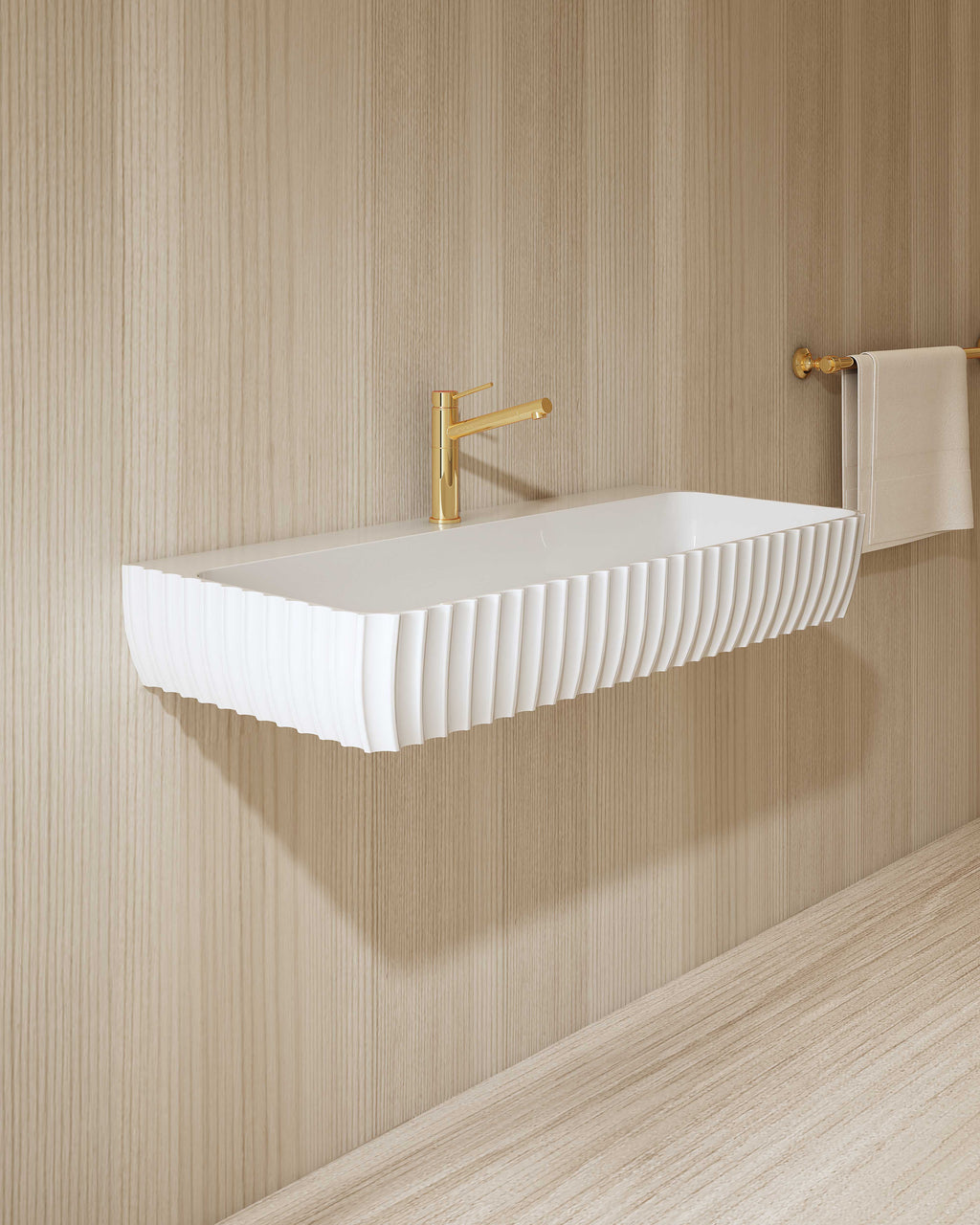 MonBlari MR-G8876-1 Solid Surface Basin