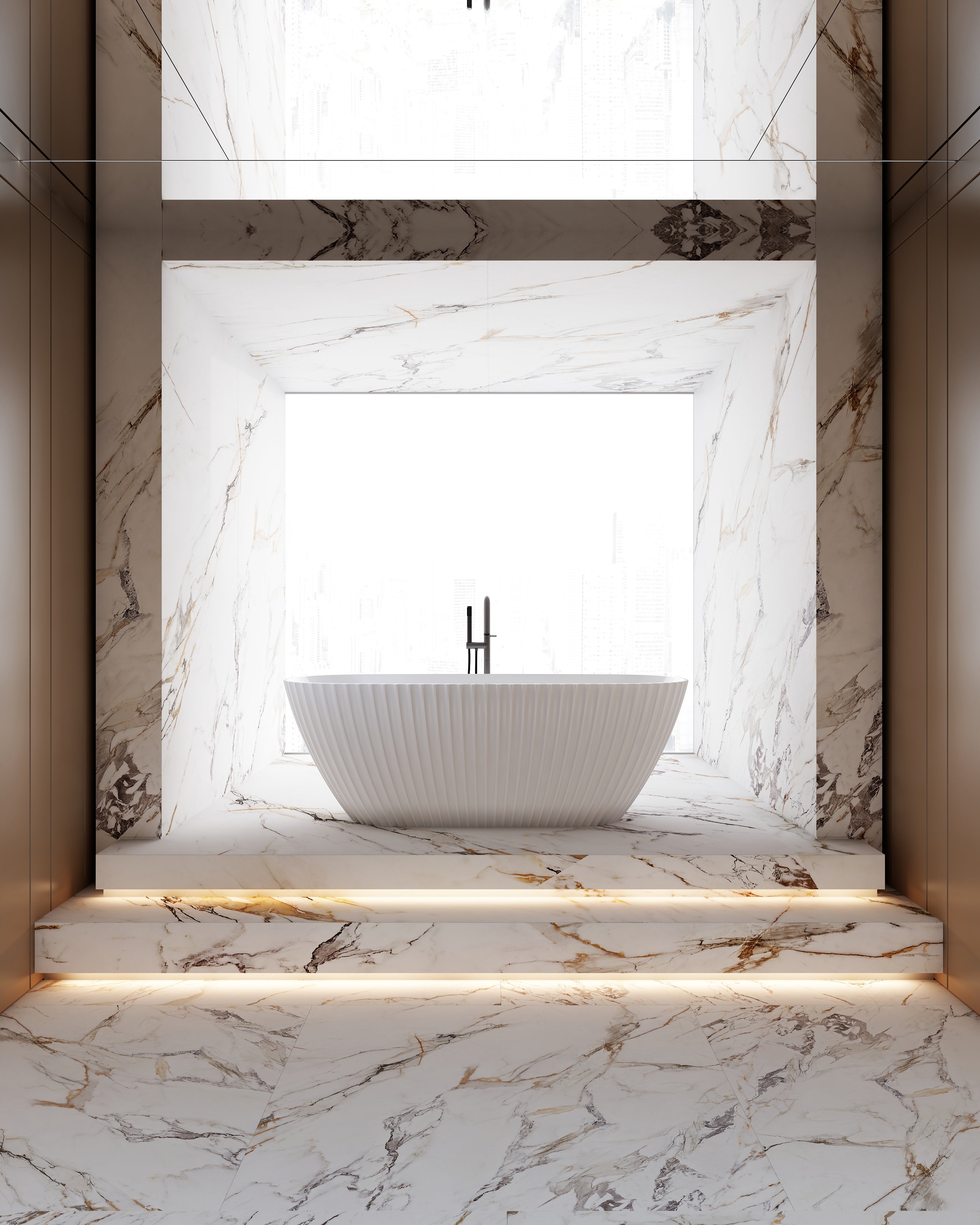 MonBlari MY-66612 Freestanding Bath