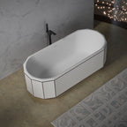 MonBlariBERYLSeriesBathWithBlackRimDiagonalTopViewPanorama-1700x750x550mm-Scenario