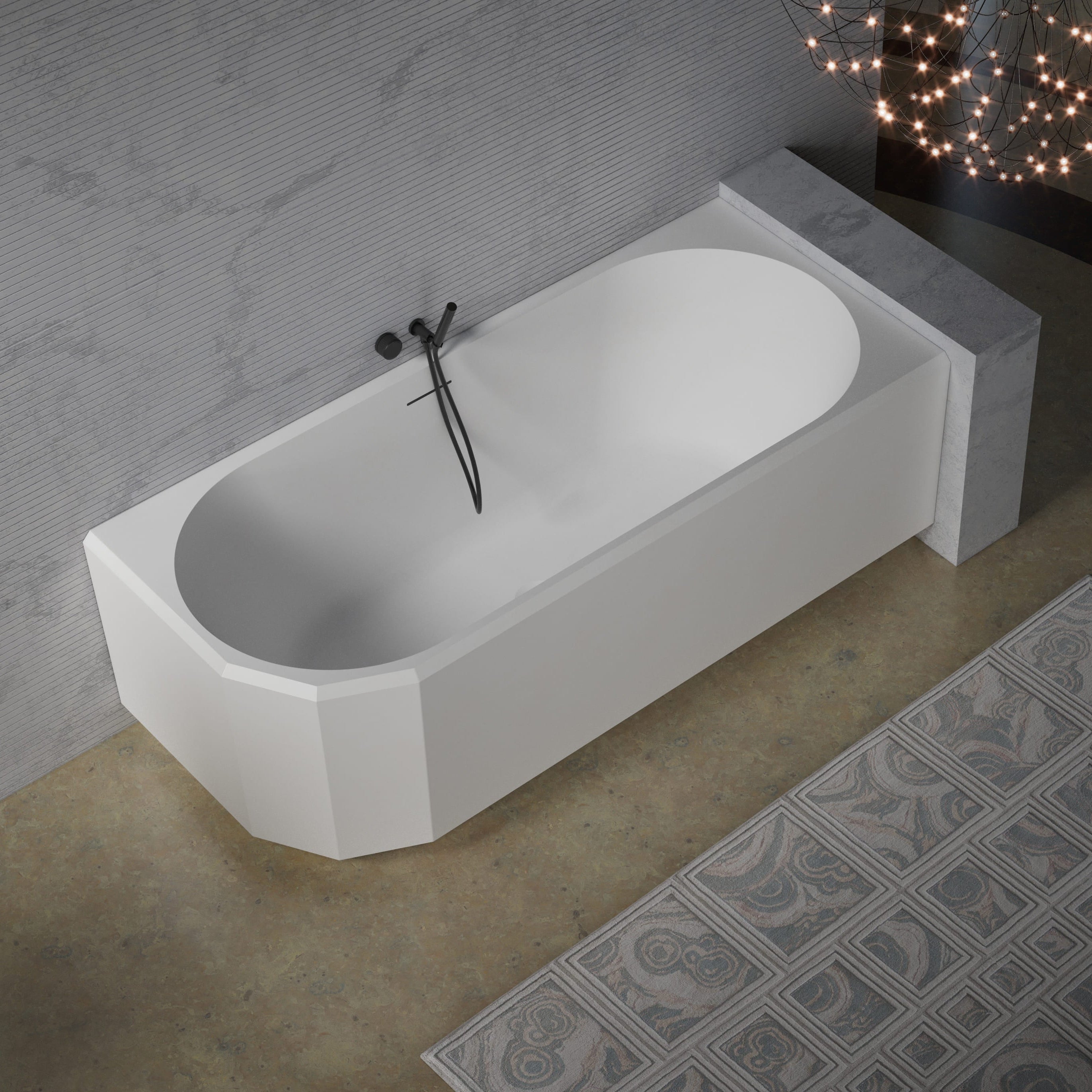 MonBlariBERYLSeriesCornerBathDiagonalTopViewPanorama-1700x750x550mm-Scenario