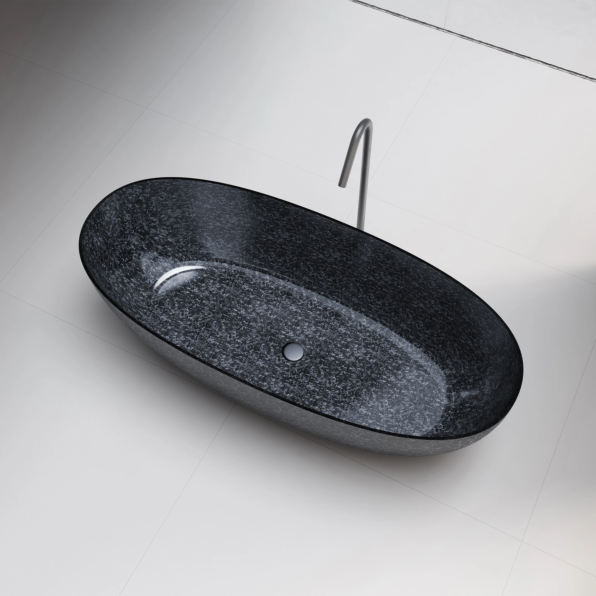 MonBlariElliptical99907CarbonFiberBathTopView