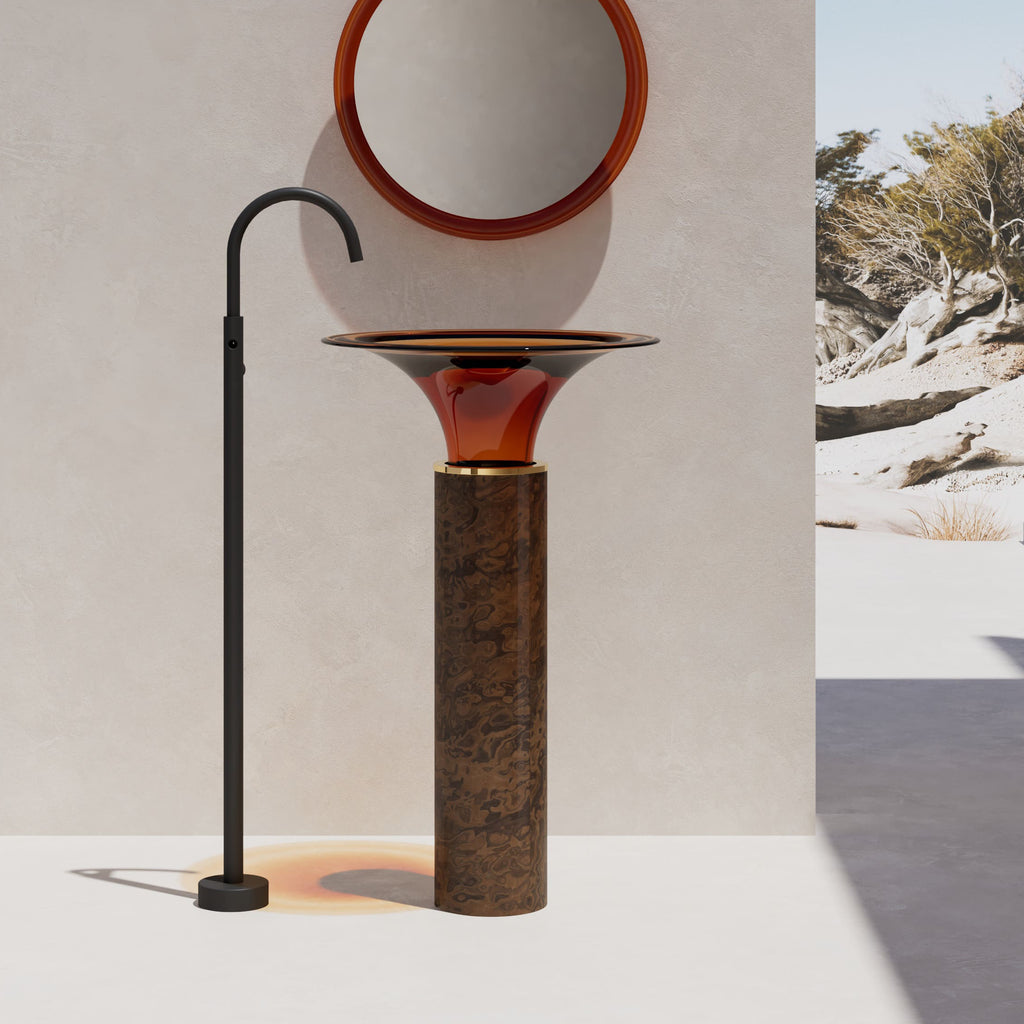 MonBlariSPRINGSeriesAmber_WoodGrainPedestalBasinSideViewPanorama-Scenario