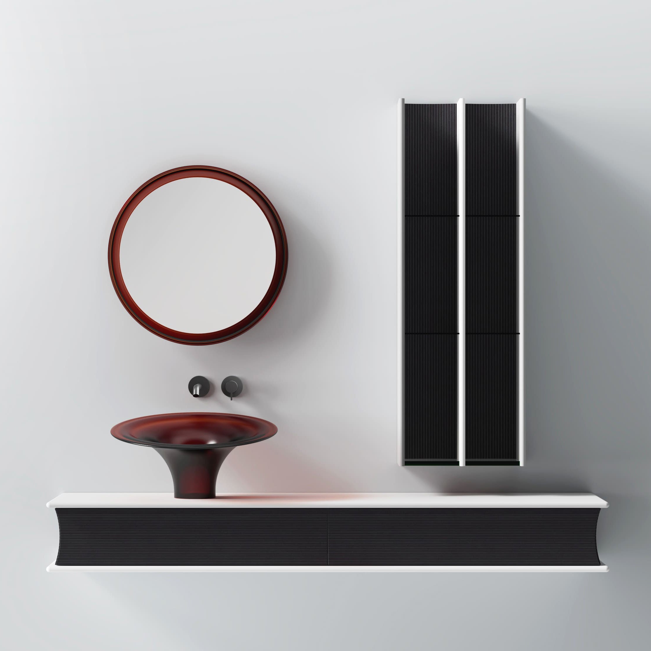 MonBlariSPRINGSeriesBathroomCabinetSetFrontViewPanorama-1800x500x216mm