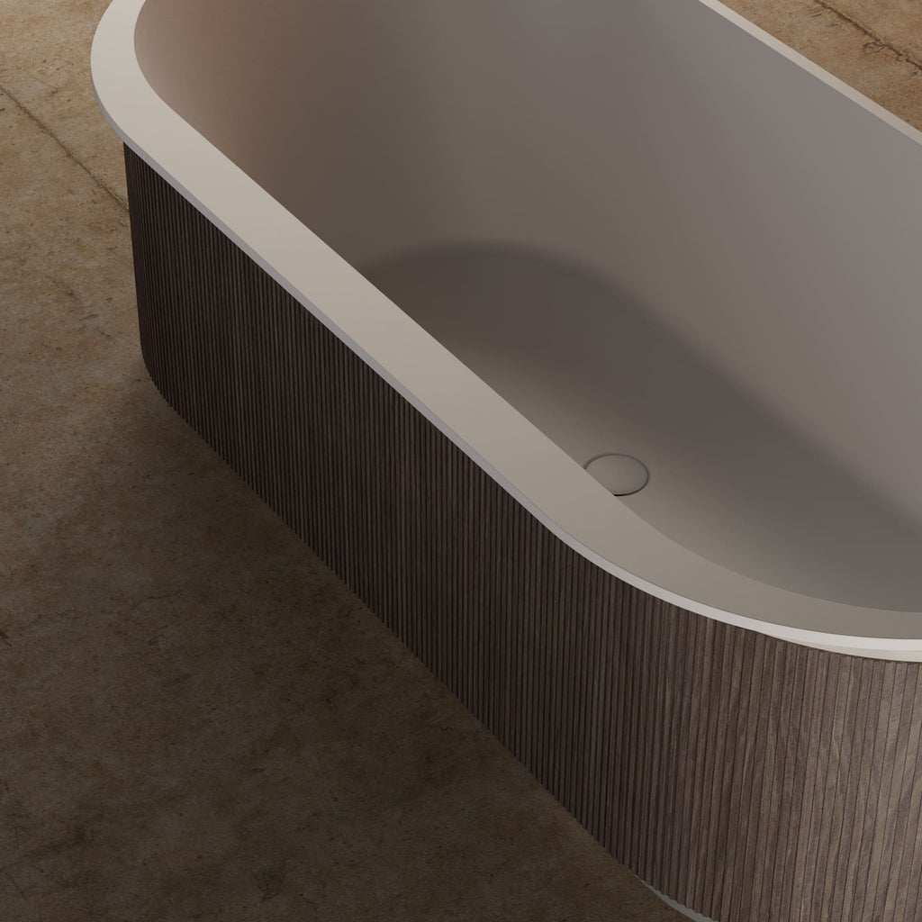 MonBlari Forest Series Bath Diagonal View Close-up-1700x750x550mm-Scenario