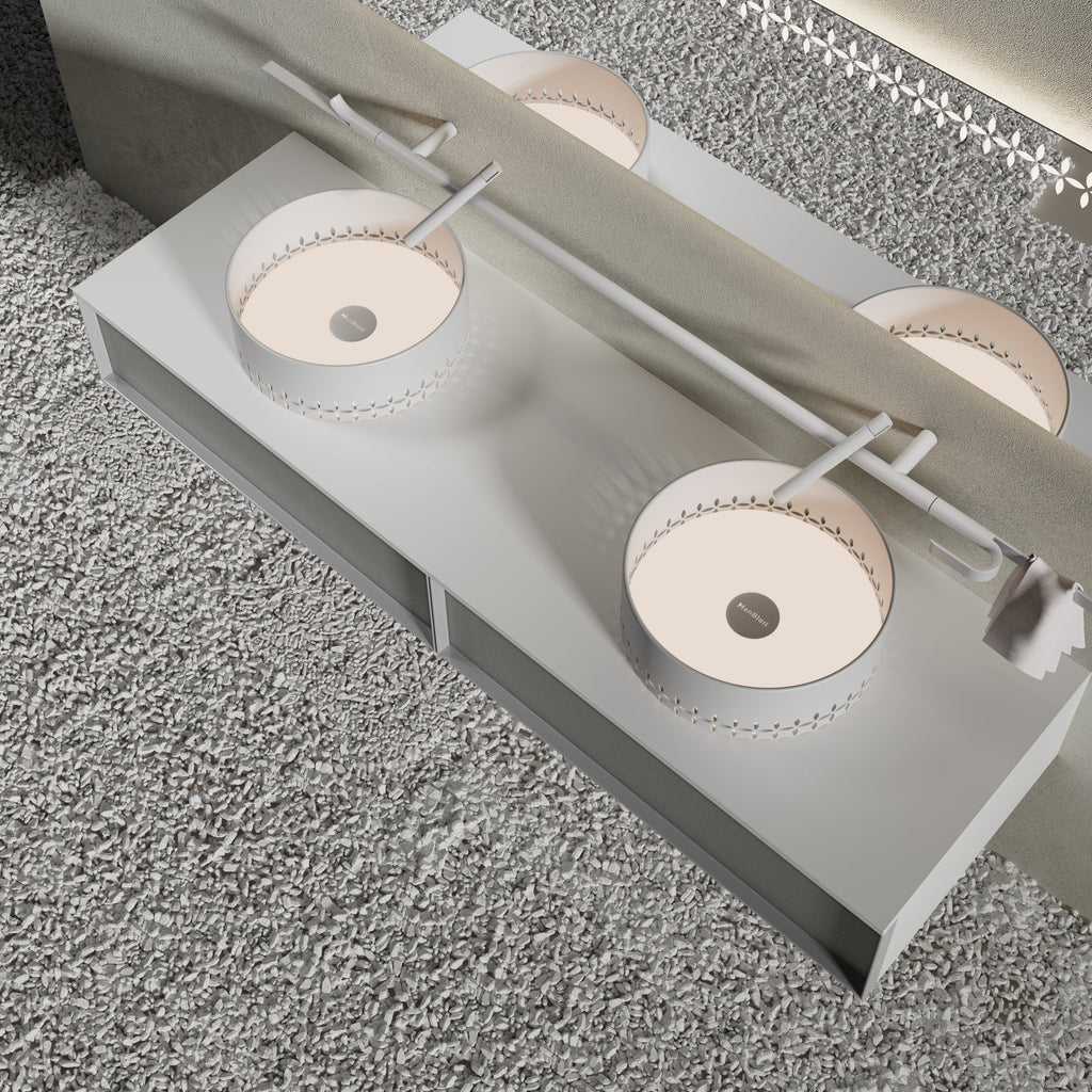 MonBlari LINGLONG Serie Badezimmer-Waschtische