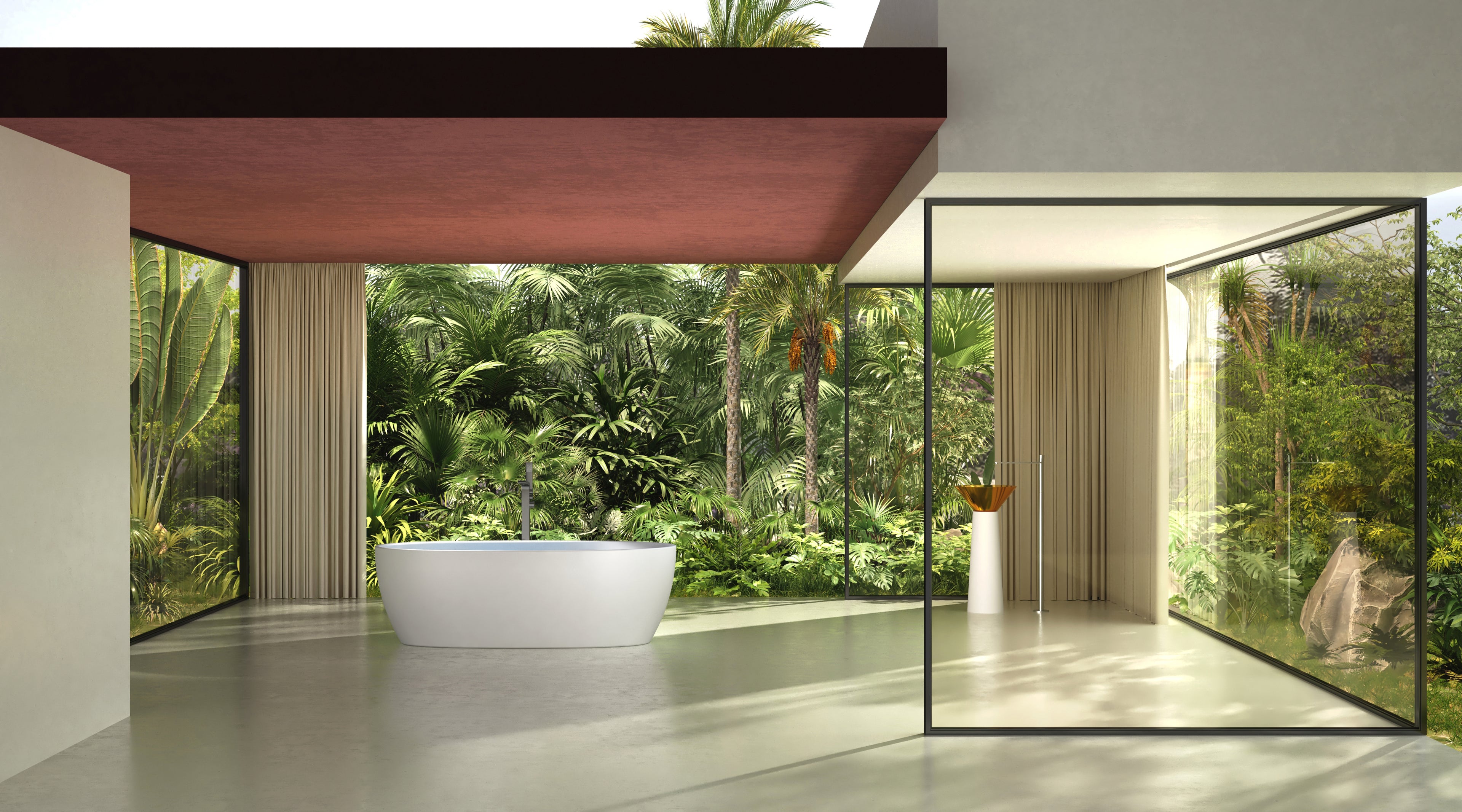 MonBlari MR-88811M bath front view