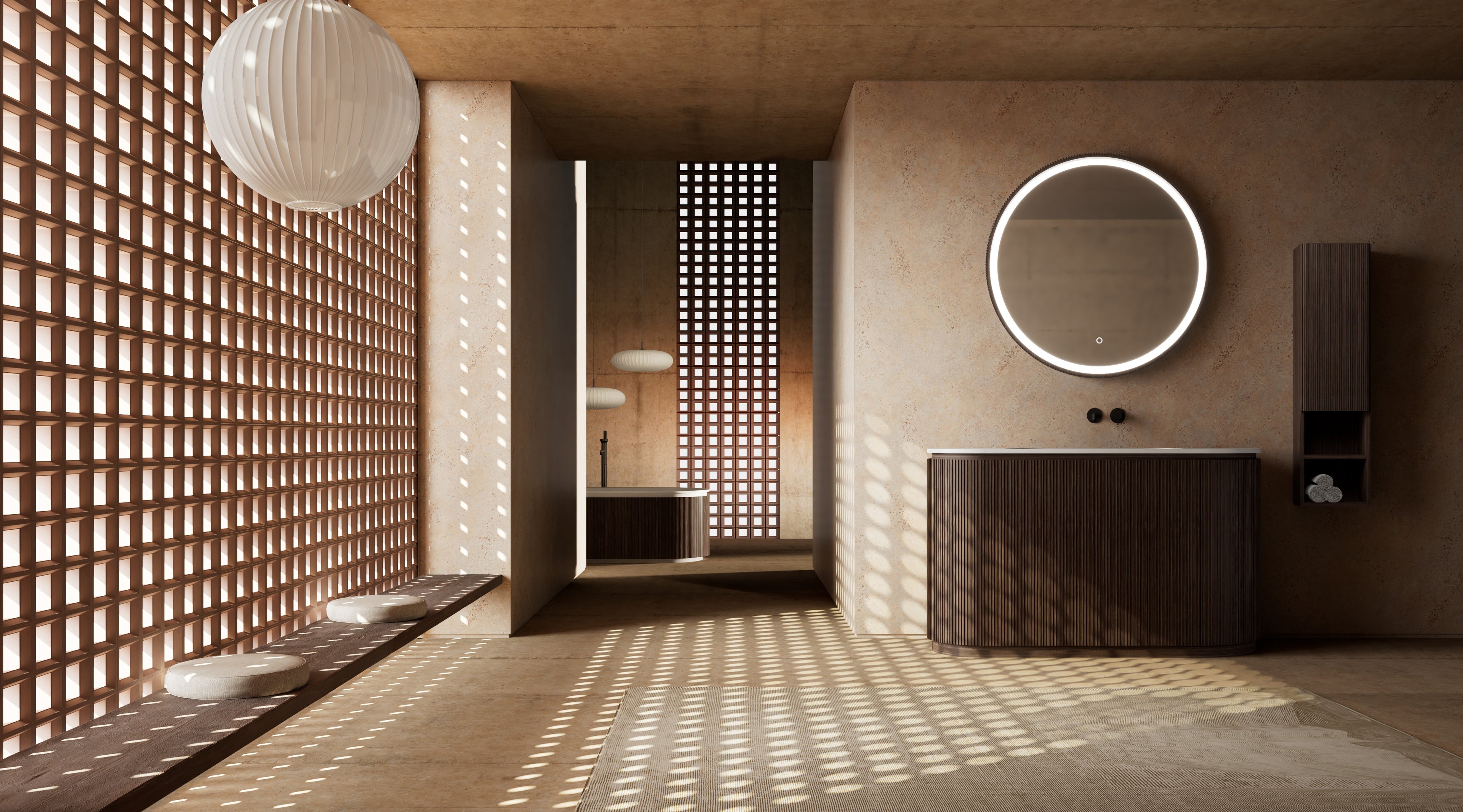 MonBlari MW-V0691 vanity units with mirror-1500mm