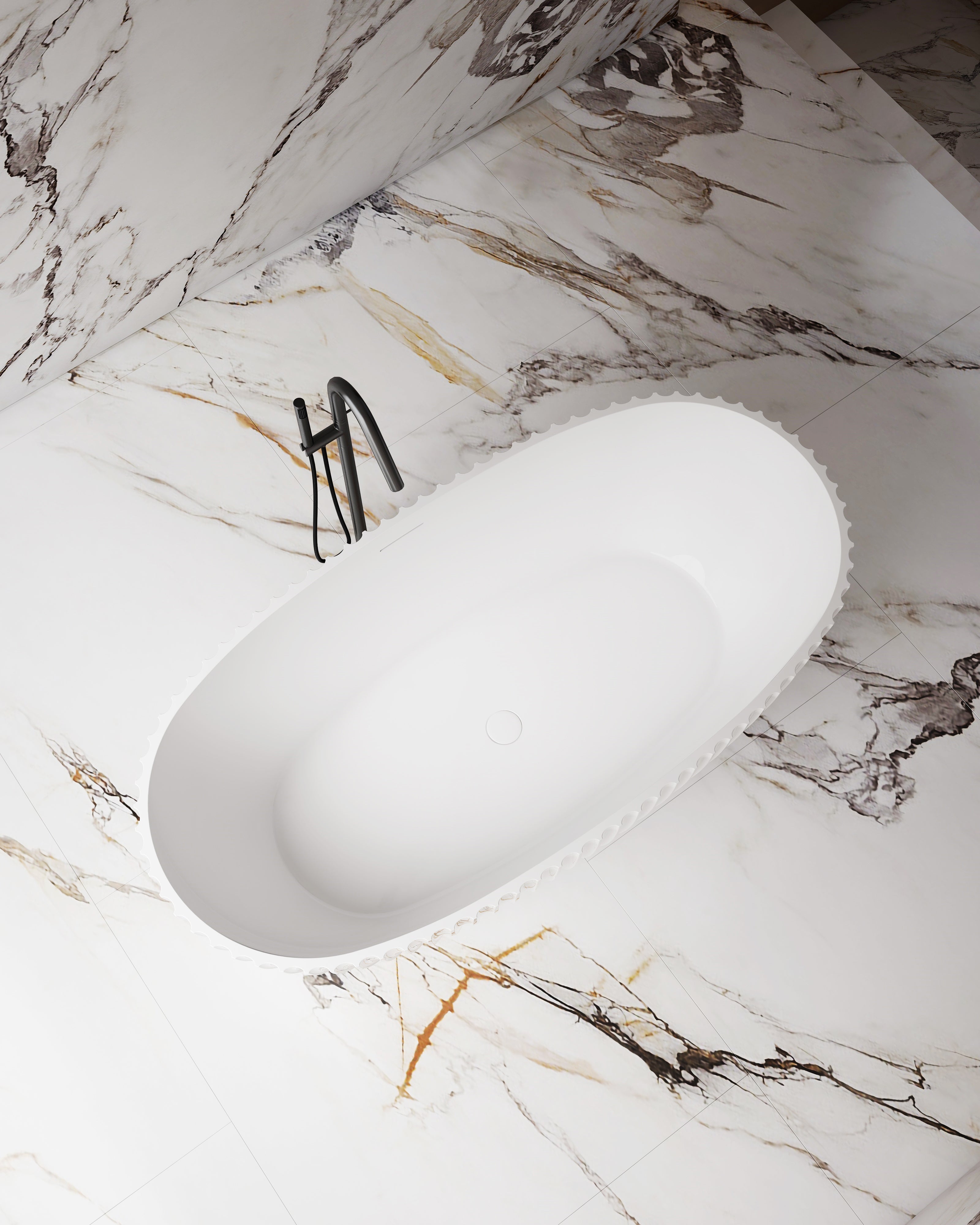 MonBlari MY‑66617 Bath Side Top View