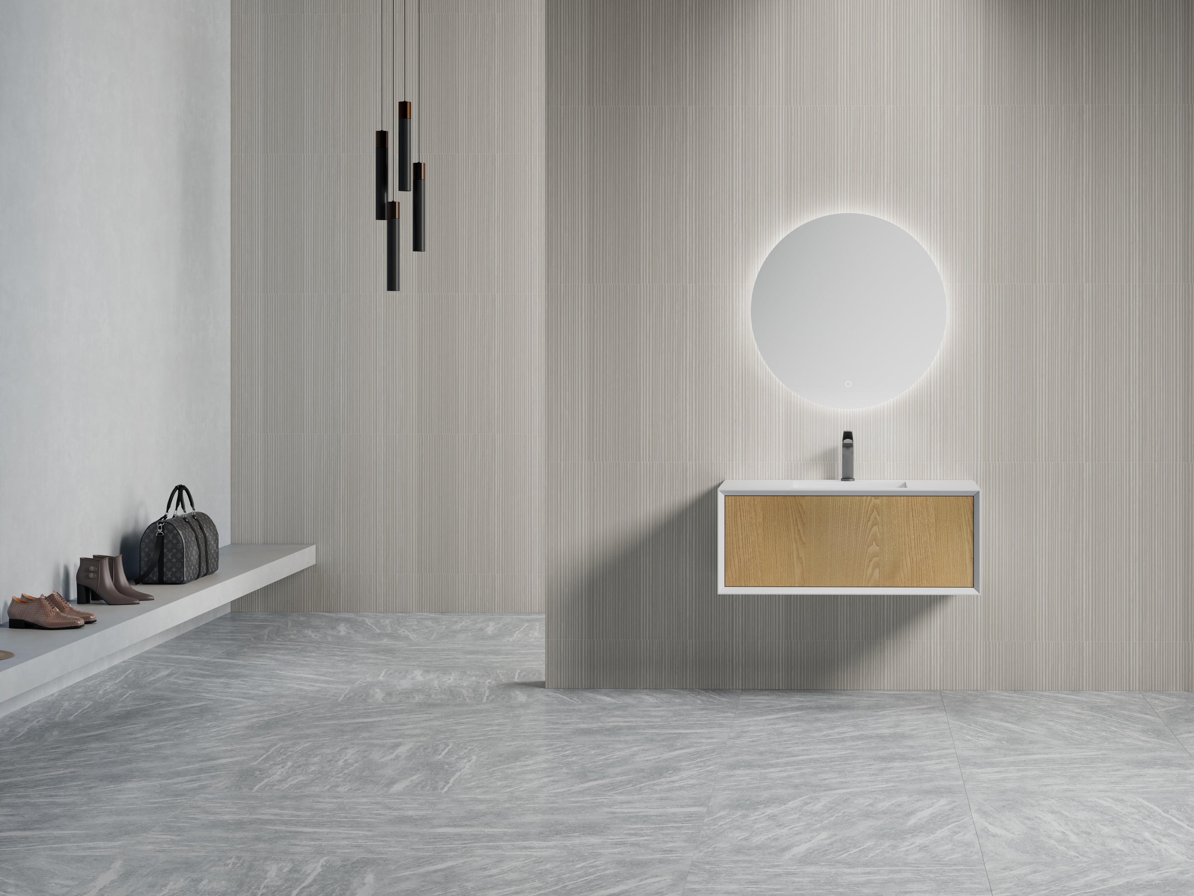 MonBlari TW-2501 vanity units with mirror-800mm