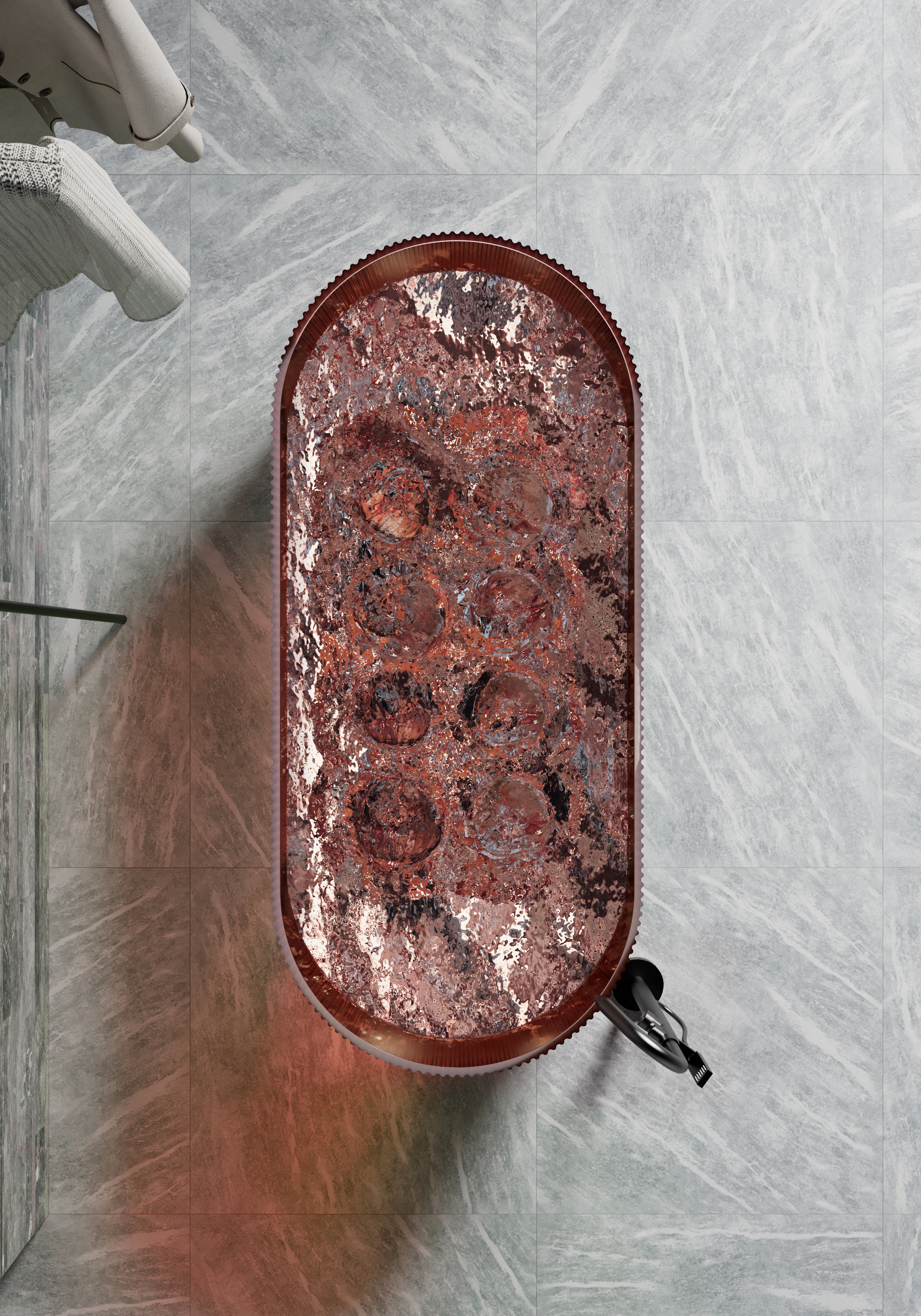 MonBlari TW-8301T bath top view close-up