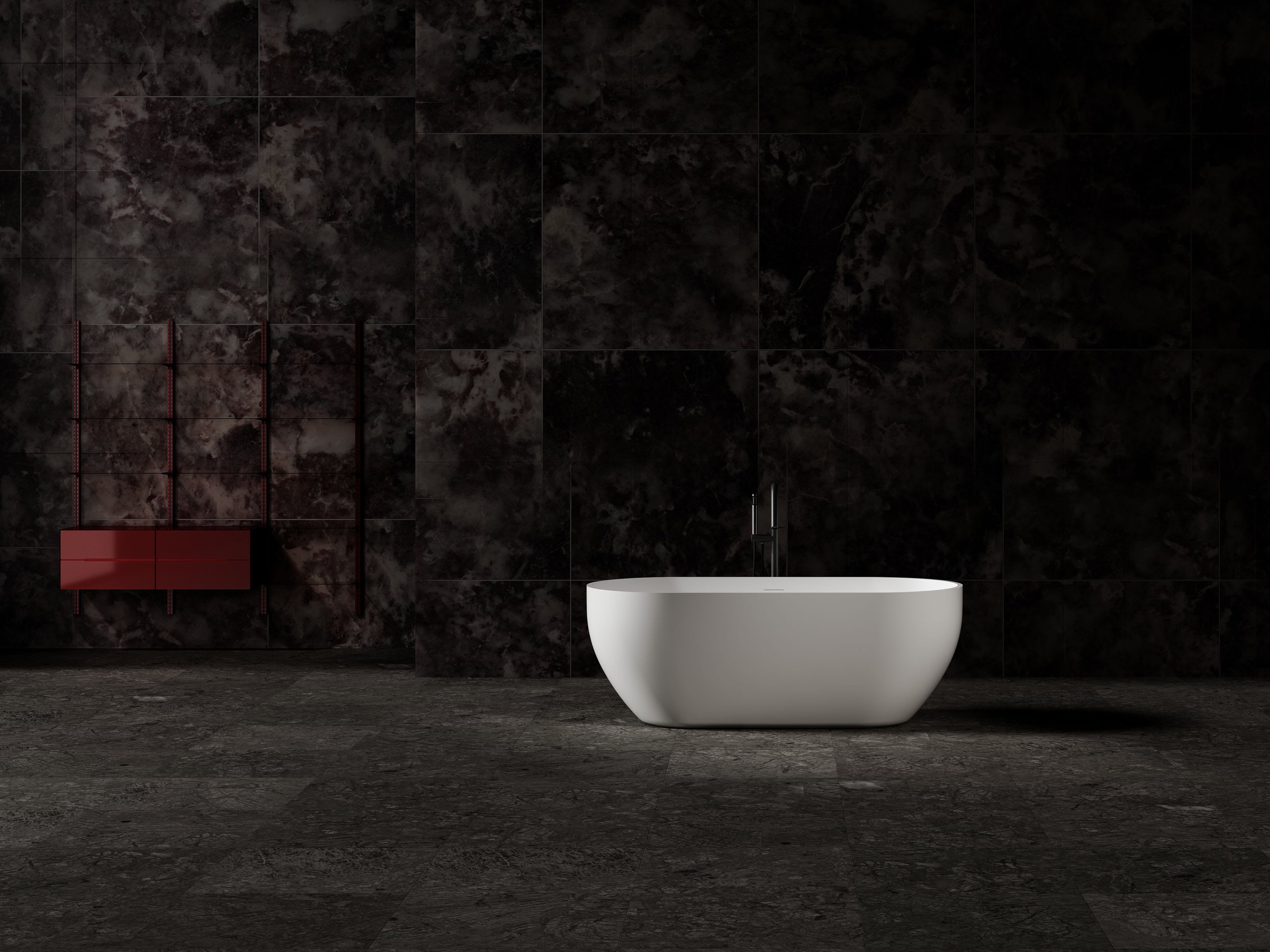 MonBlari TW-8501 Arc-Shaped Bath Front View