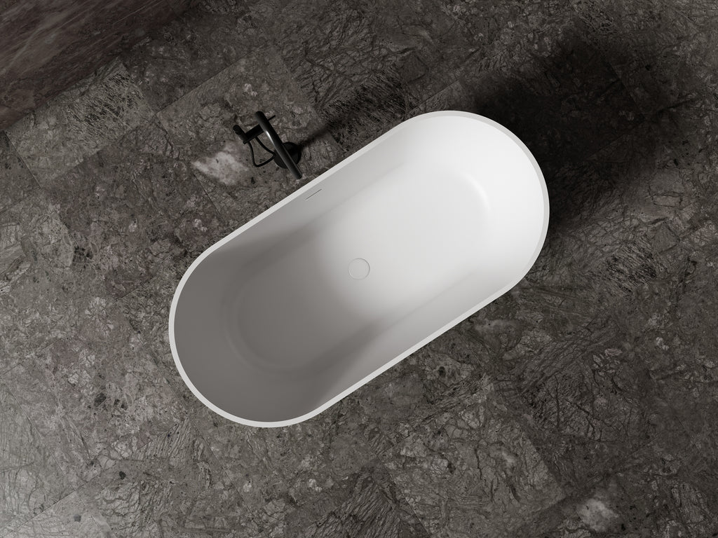 MonBlari TW-8501 Arc-Shaped Bath Side Top View Close-up