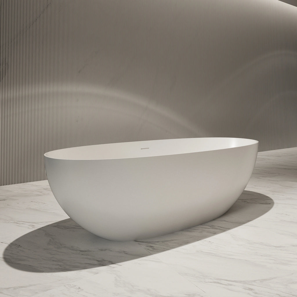 MonBlari TW-8507 Freestanding Bath Diagonal View