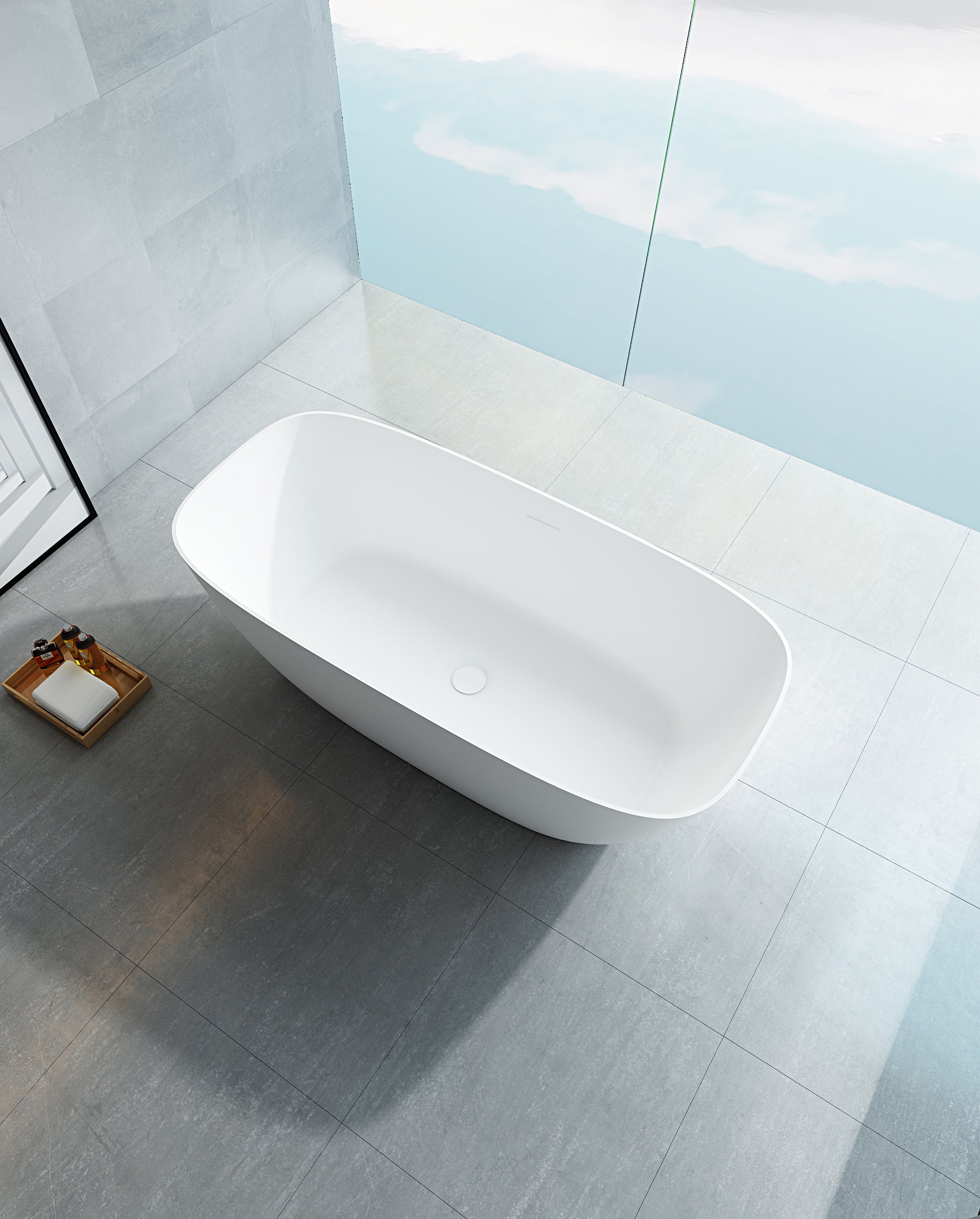 MonBlari TW-8508 Bath Side Top View
