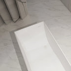MonBlari TW-8572 Freestanding Bath Top View Close-up