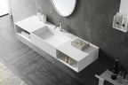 MonBlari TW-G233 wall-mounted basin side view