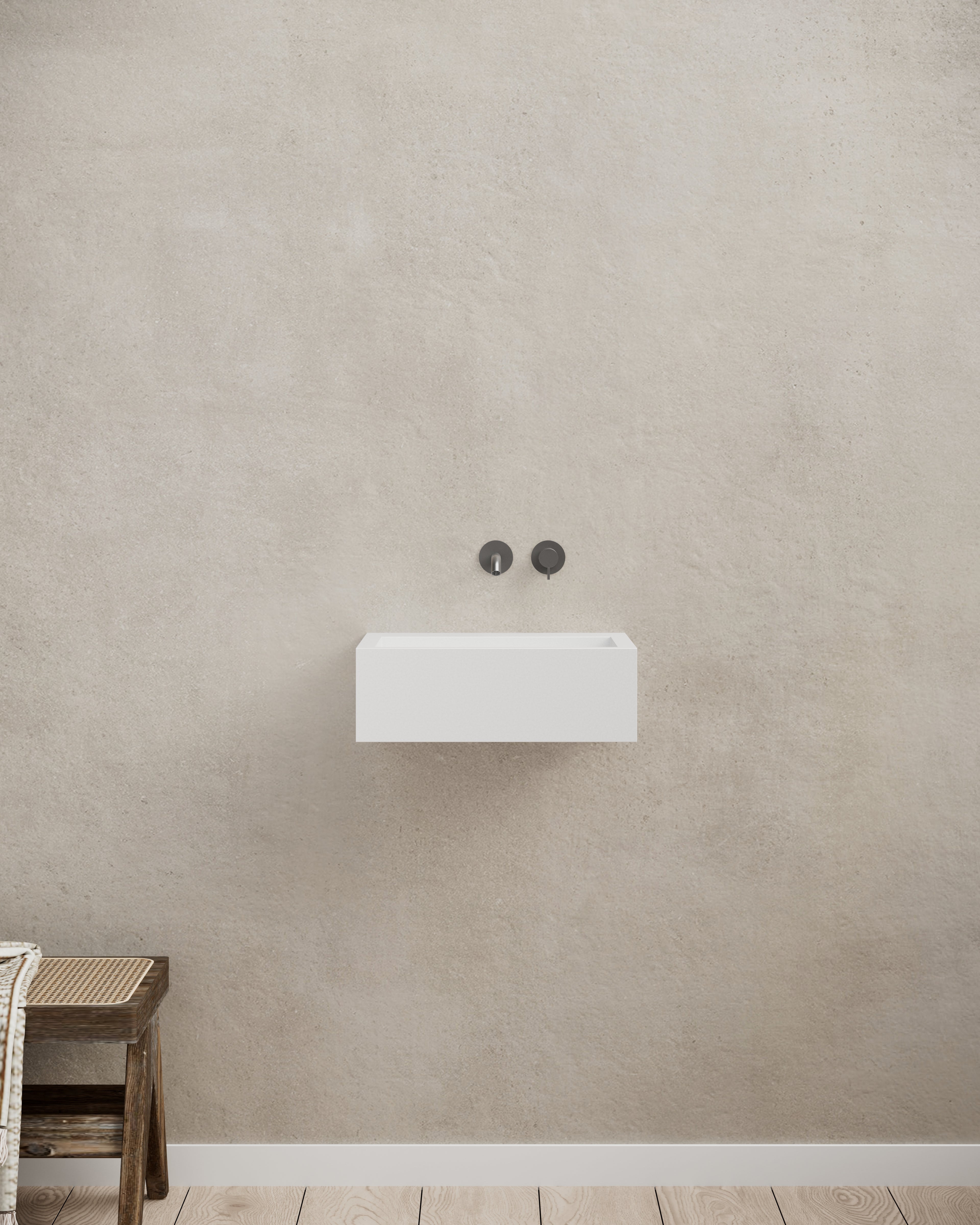 MonBlari TW-G271 wall-mounted basin front view