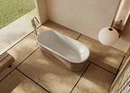 MonBlari TW-M51Acrylic Tub with Wood Veneer Finish Top View Close-up
