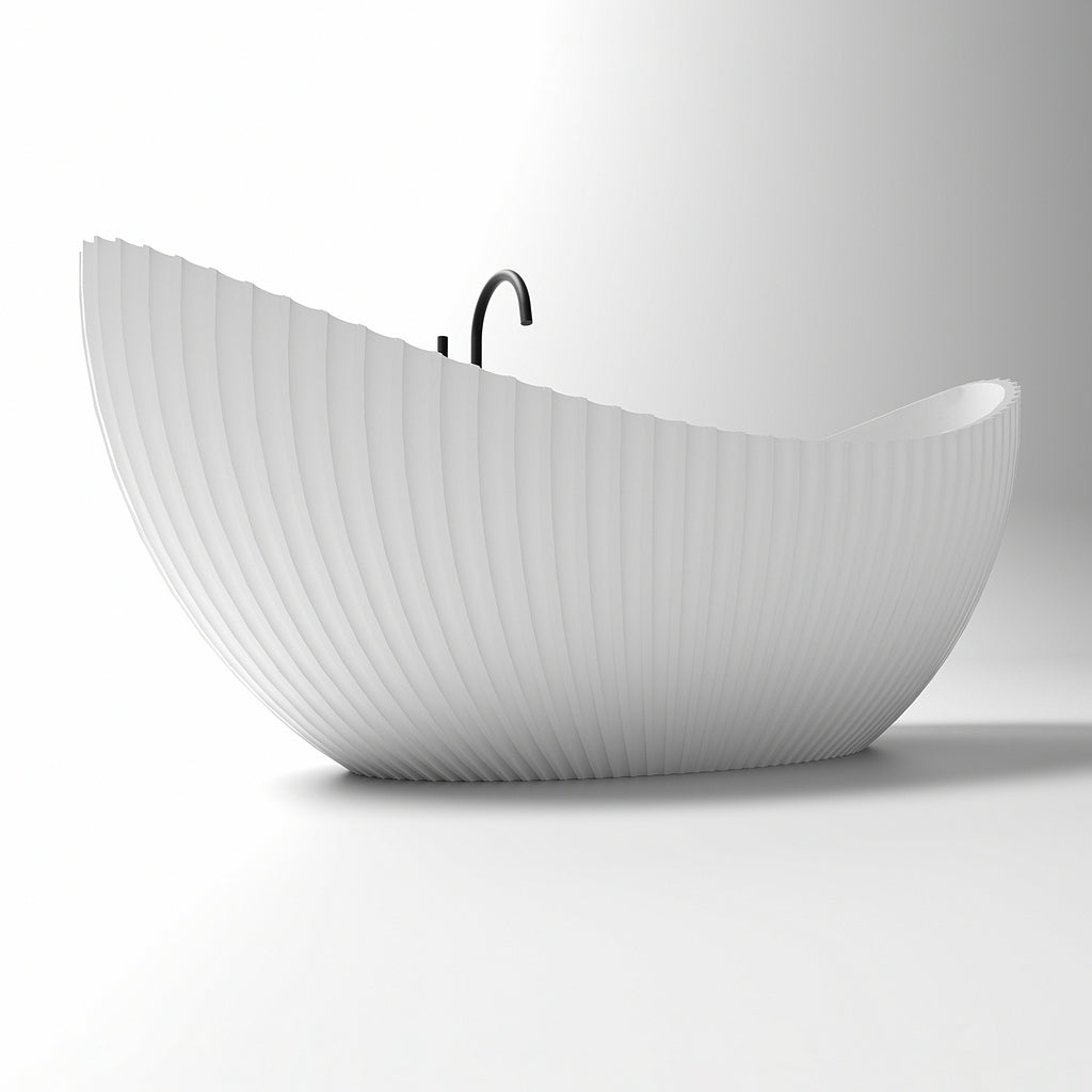 MonBlari_VENUS_Series_Crescent-Shaped_Bath_Side_View_Closeup_-_1800x800x750mm_-_Scenario