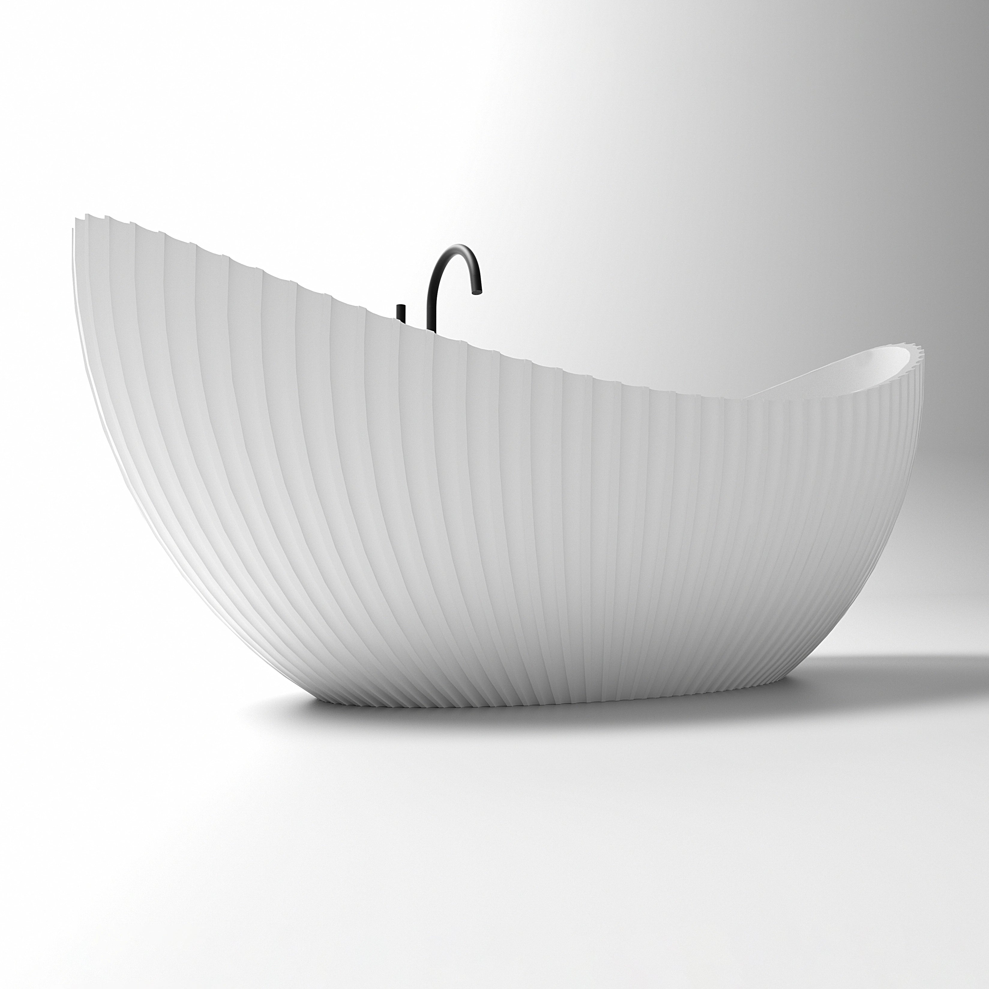 MonBlari_VENUS_Series_Crescent-Shaped_Bath_Side_View_Closeup_-_1800x800x750mm_-_Scenario