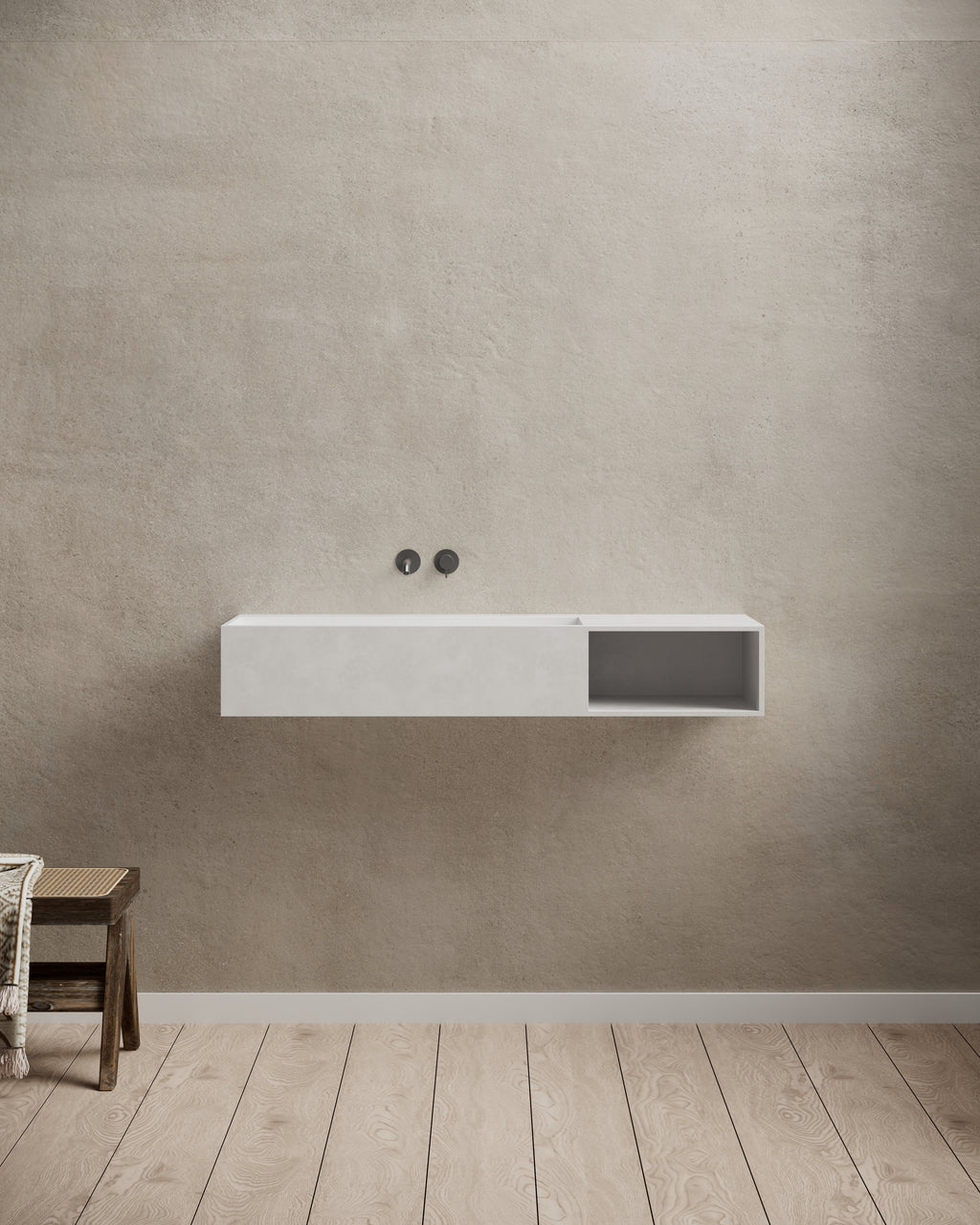 MonBlari XA-G62L/R wall-mounted basin front view