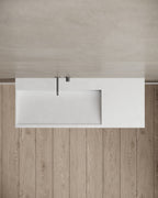 MonBlari XA-G62L/R wall-mounted basin top view