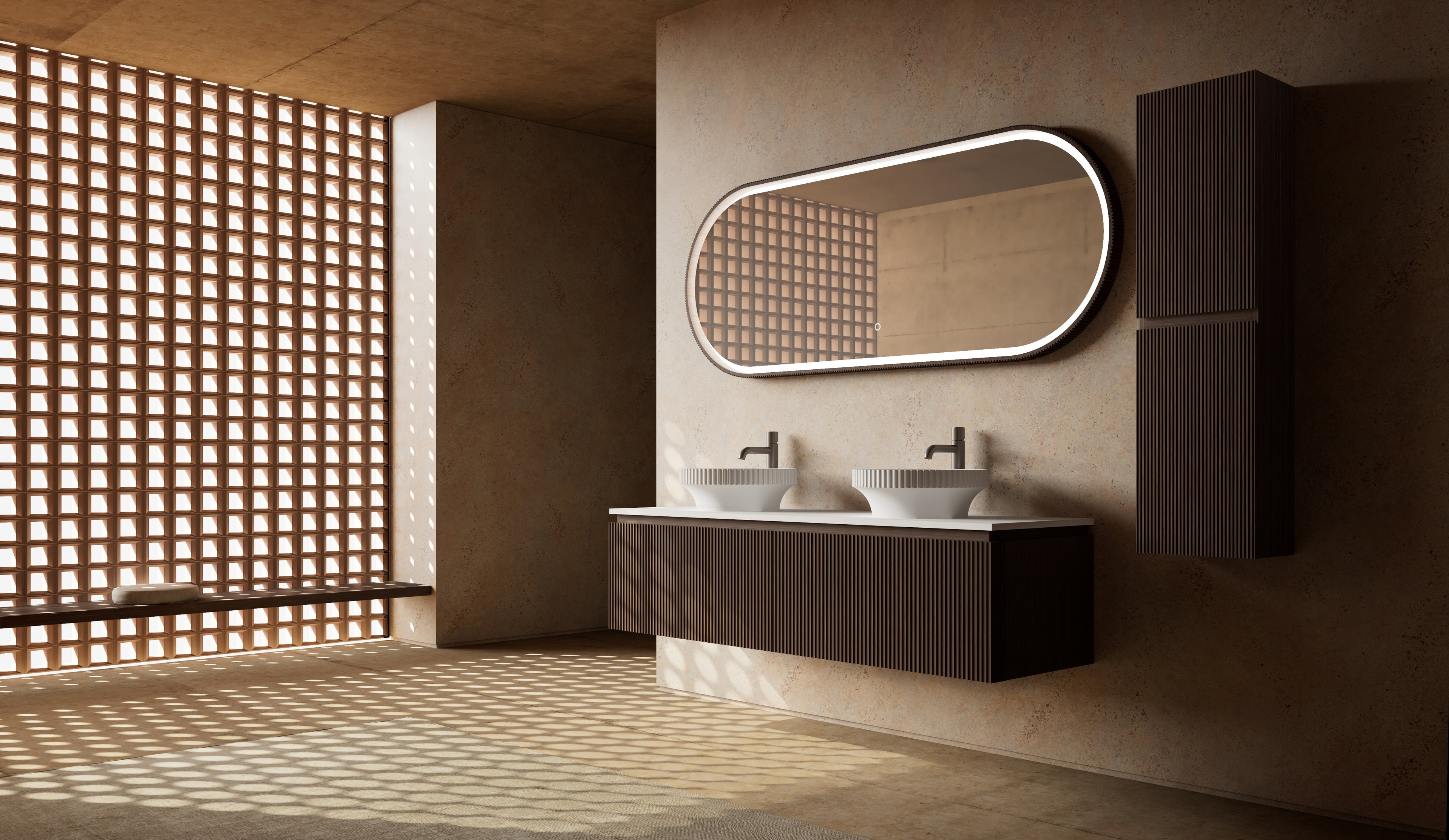 Monblair MW-V0632 double vanity units with mirror-1600mm