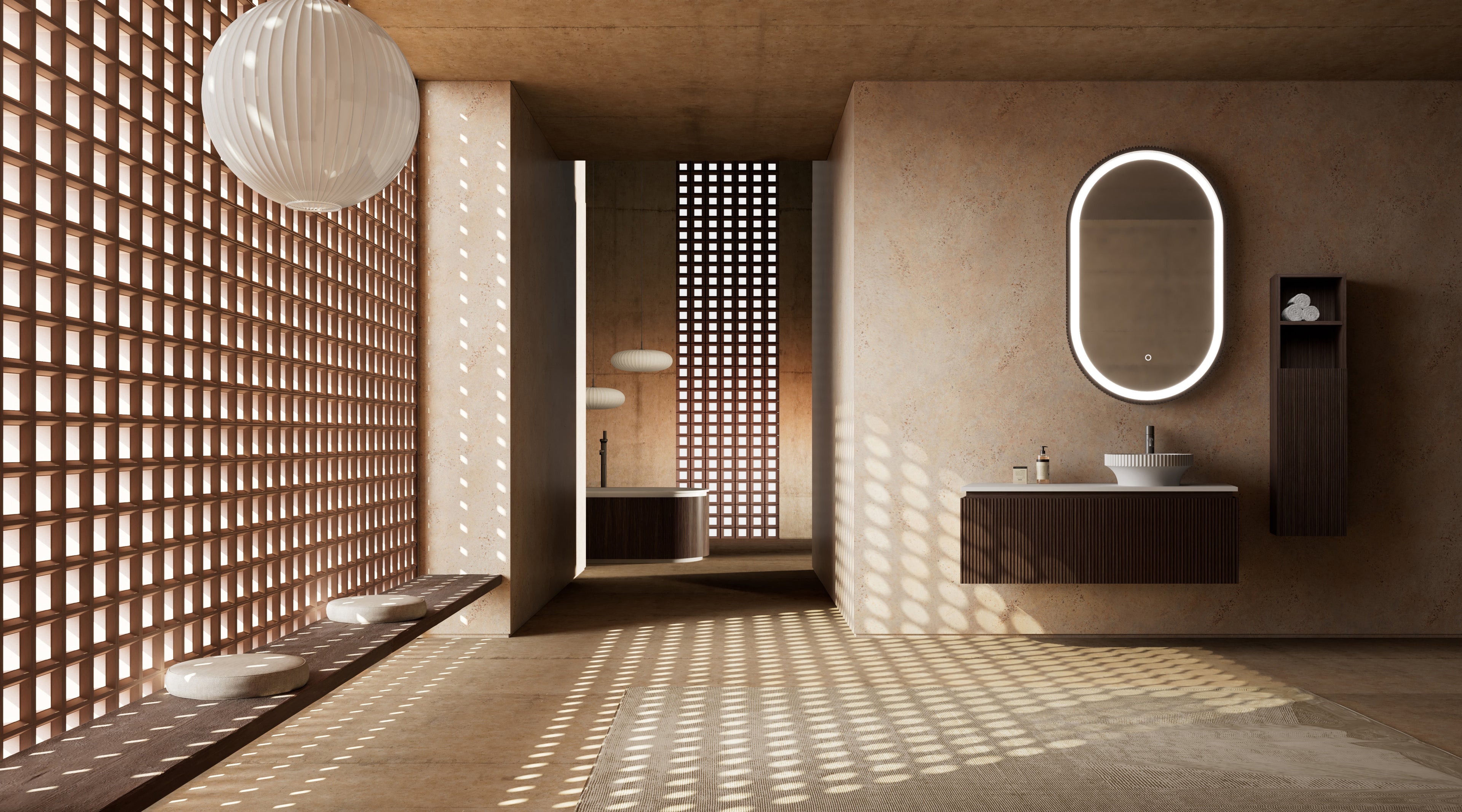 Monblair MW-V0633 vanity units with mirror-1400mm