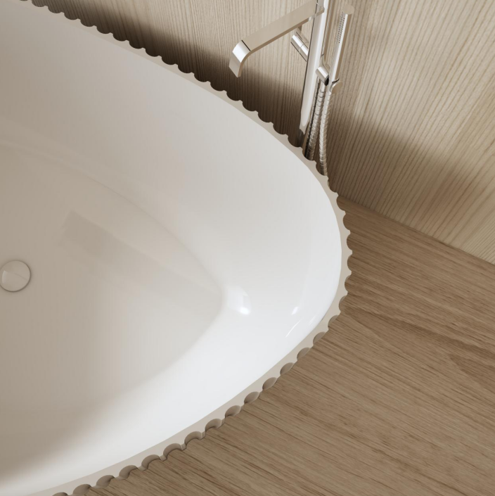 Monblari VENUS Series Oval Bath Close Shot
