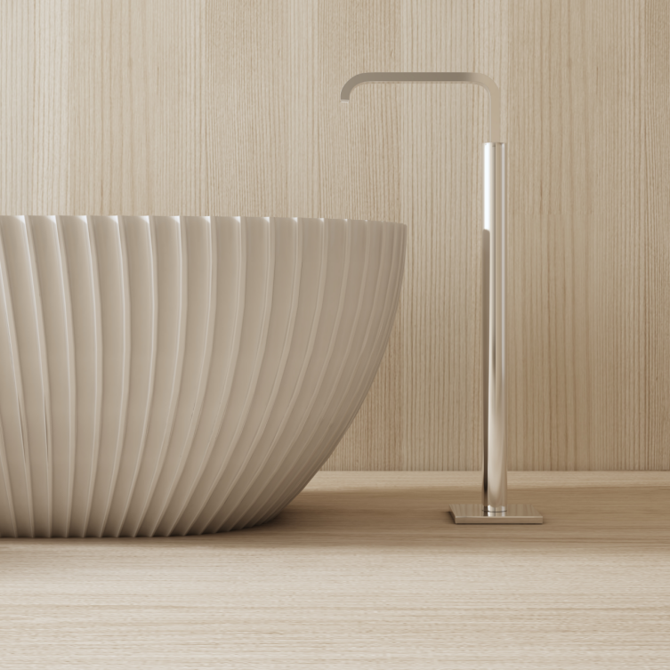 Monblari VENUS Series Wide Bath Front View Close Shot