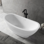 MonBlari TW-6673 Freestanding Bathtub-SideTopView