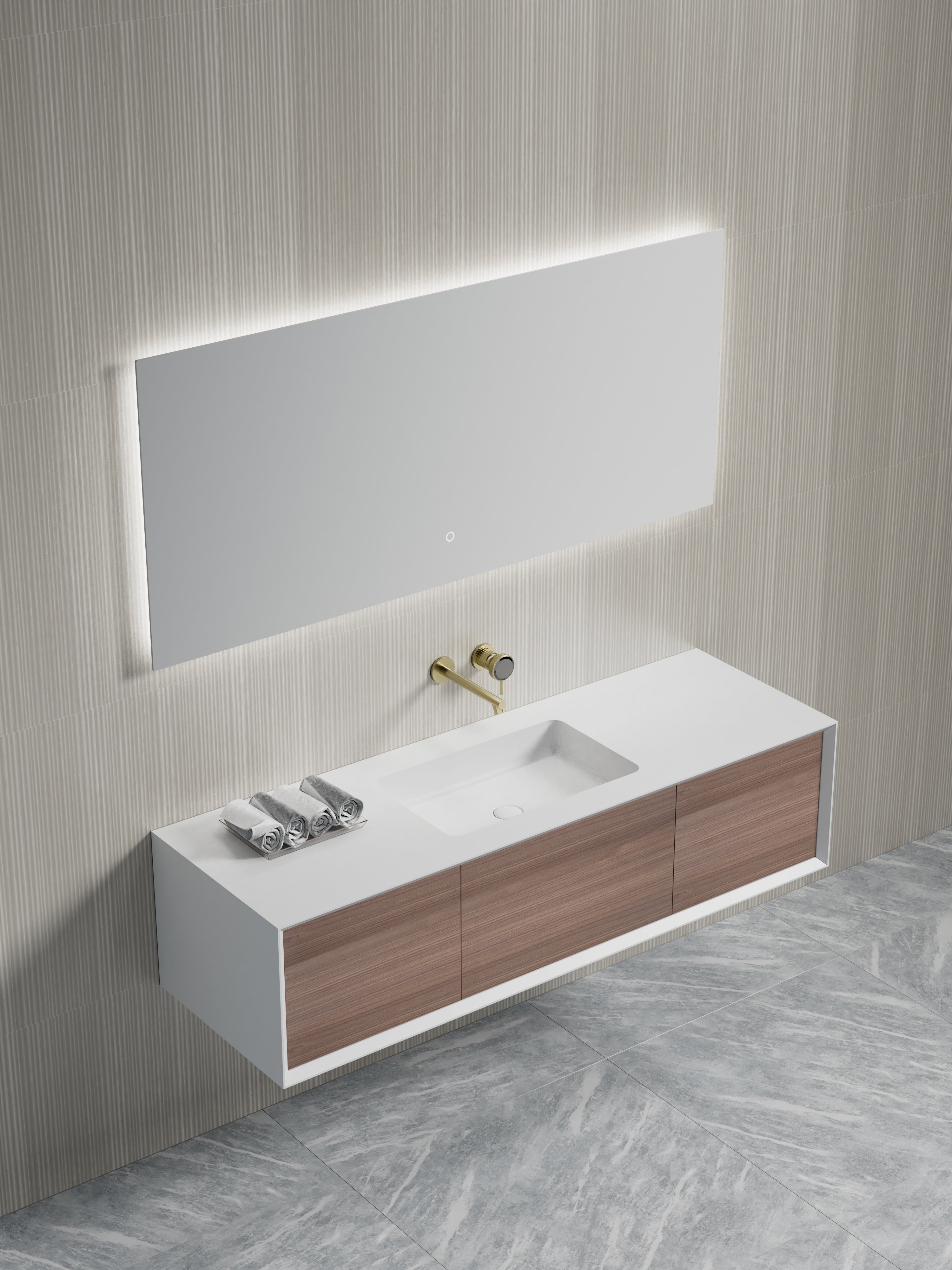 MonBlari TW-2507 Vanity Units with Mirror-1800mm