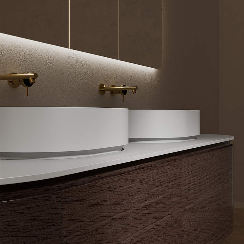 MonBalir TW-5002 Double Vanity Units with Mirror-1800mm