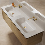 Monblair TW-5502 Double Vanity Units with Mirror-1400mm