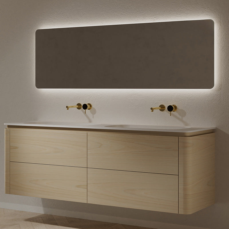 Monblair TW-5512 Double Vanity Units with Mirror-1600mm
