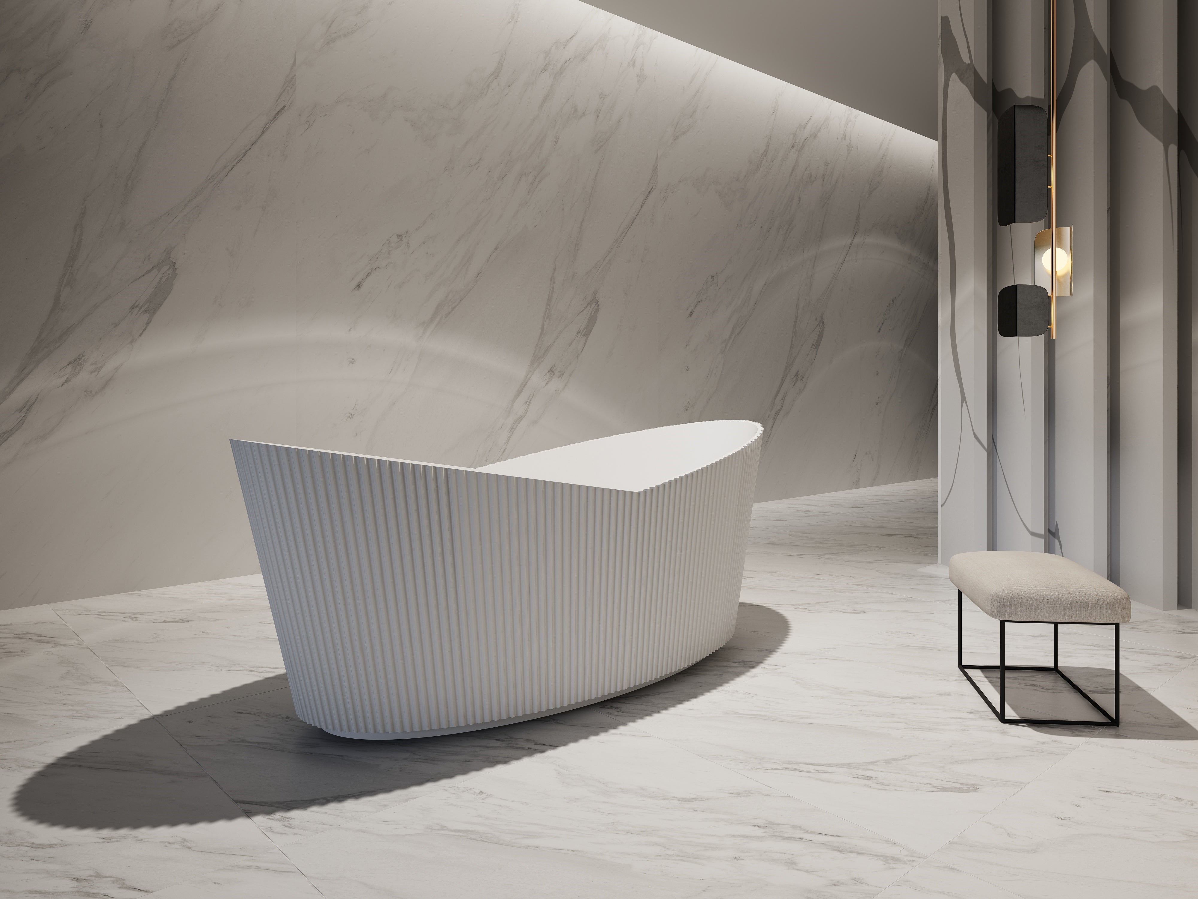 MonBlari TW-7193 Freestanding Bath Secondary image