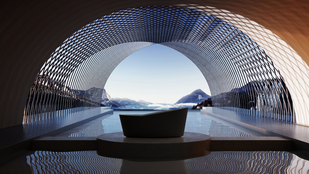 MonBlari TW-7198 Freestanding Bath Front View