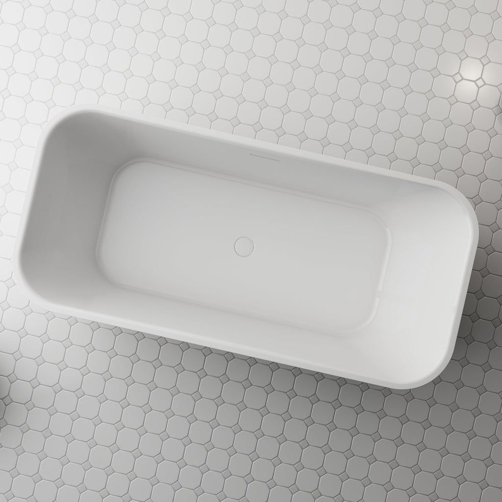 MonBlari TW-7312 Freestanding Bath-Top View