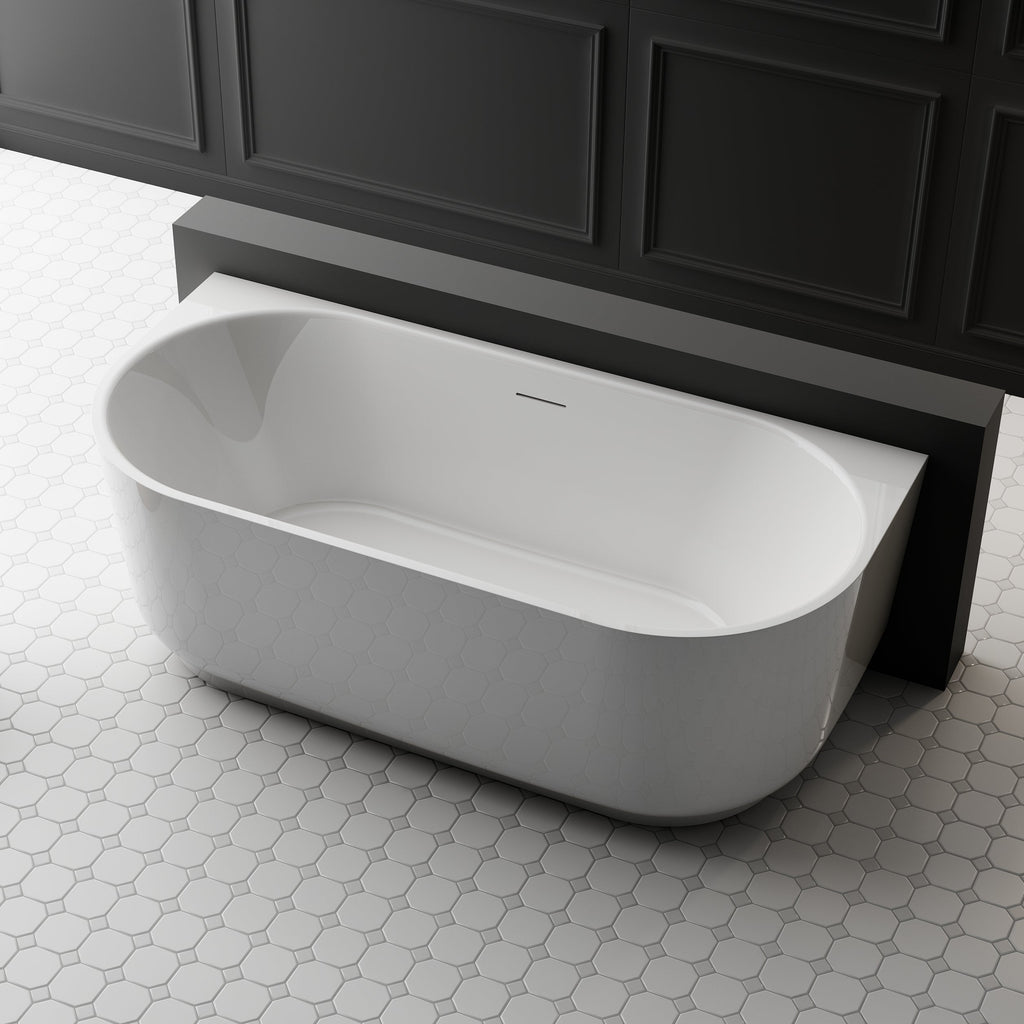 MonBlari TW-7316 Wall-Mounted Bath-SideTopView